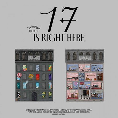 K-POP・アジア SEVENTEEN ALBUM THE BEST IS RIGHT HERE SEVENTEEN] Best Album : 17 is Right Here – krmerch