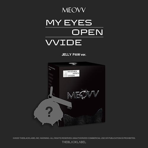 MEOVV JELLY PAW ver. キーリング　スイン MEOVV 1st EP ALBUM [ MY EYES OPEN VVIDE JELLY PAW ver