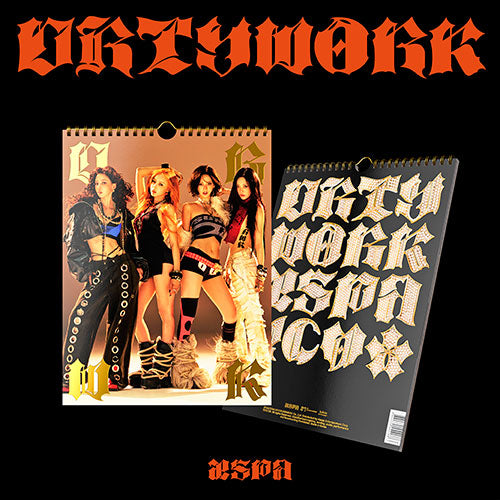 aespa Dirty Work 直筆サイン AESPA] Dirty Work : Dirty Worker – krmerch