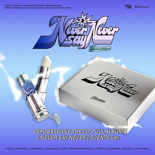 ZEROBASEONE] Never Say Never : Scents Ver (Limited) – krmerch