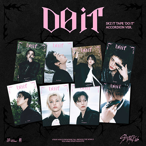 24pcs StrayKids DO IT ACCORDION 新品未開封 STRAY KIDS] SKZ IT TAPE [DO IT] : Accordion Ver – krmerch