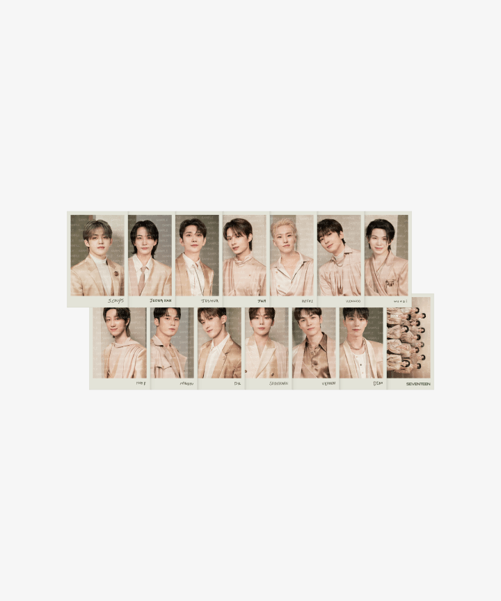 SEVENTEEN] Right Here World Tour : Postcard Set – krmerch