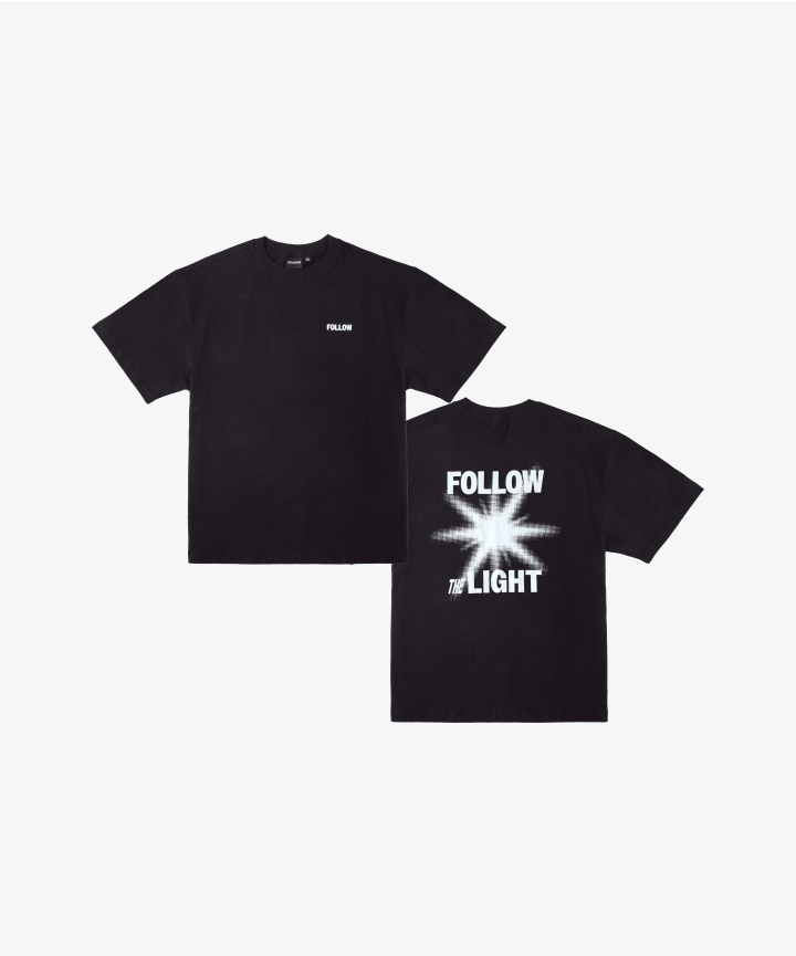 SEVENTEEN] Follow : Tour Again : S/S T-Shirt (Black) – krmerch