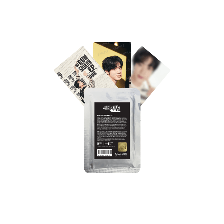 BTS] JIN : RunSeokJin_EP. Tour : Mini Photocard Set – krmerch