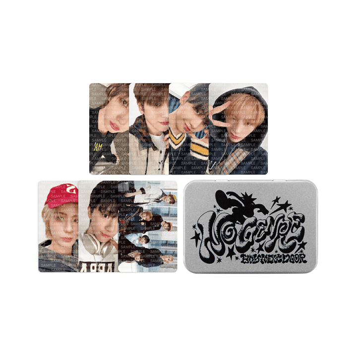 BOYNEXTDOOR] No Genre : Tin Case Set – krmerch