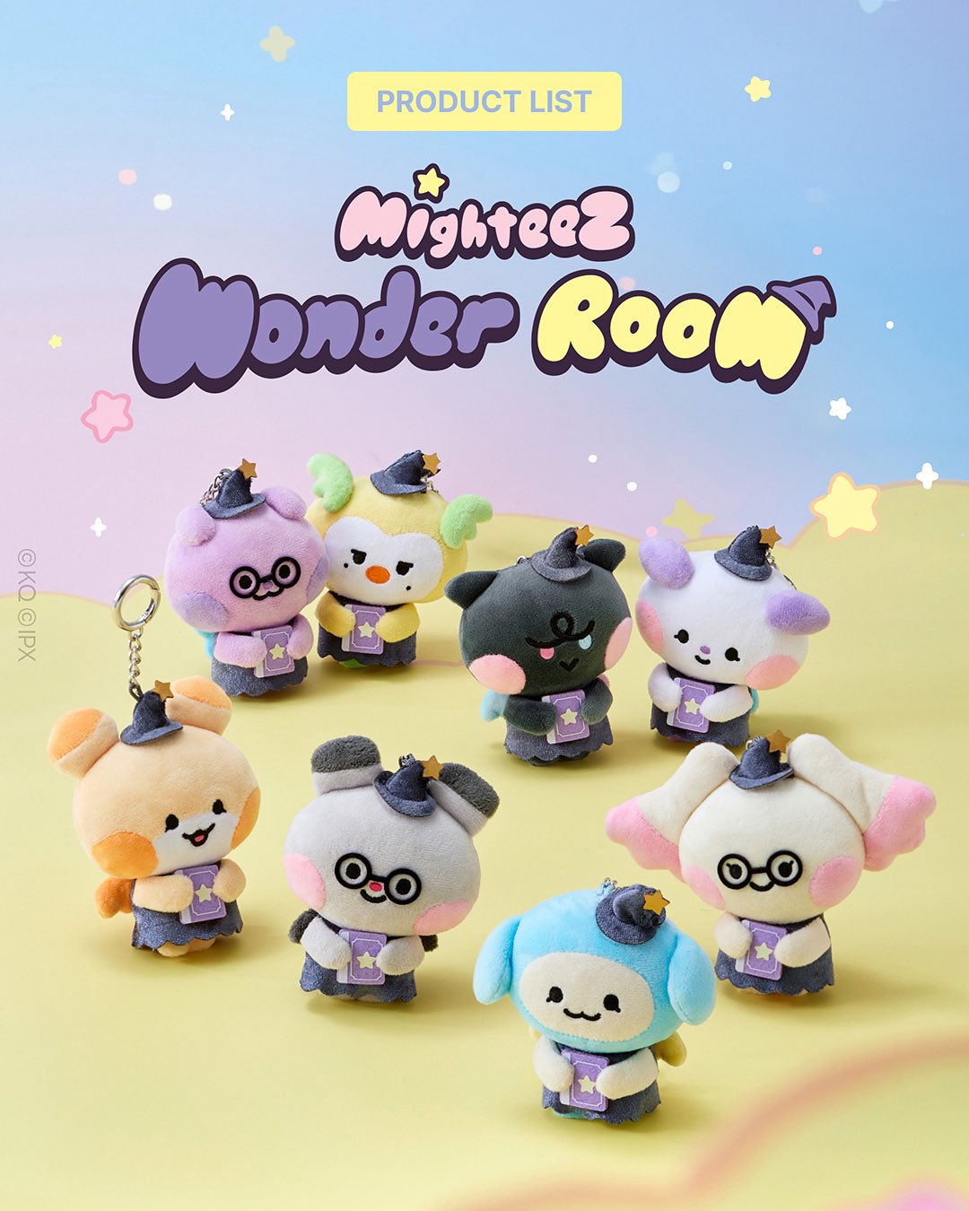 ミンギ トレカ MD MIGHTEEZ wonder room ATEEZ ATEEZ X LINE FRIENDS MIGHTEEZ Wonder Room POP-UP MD Reward Benefit