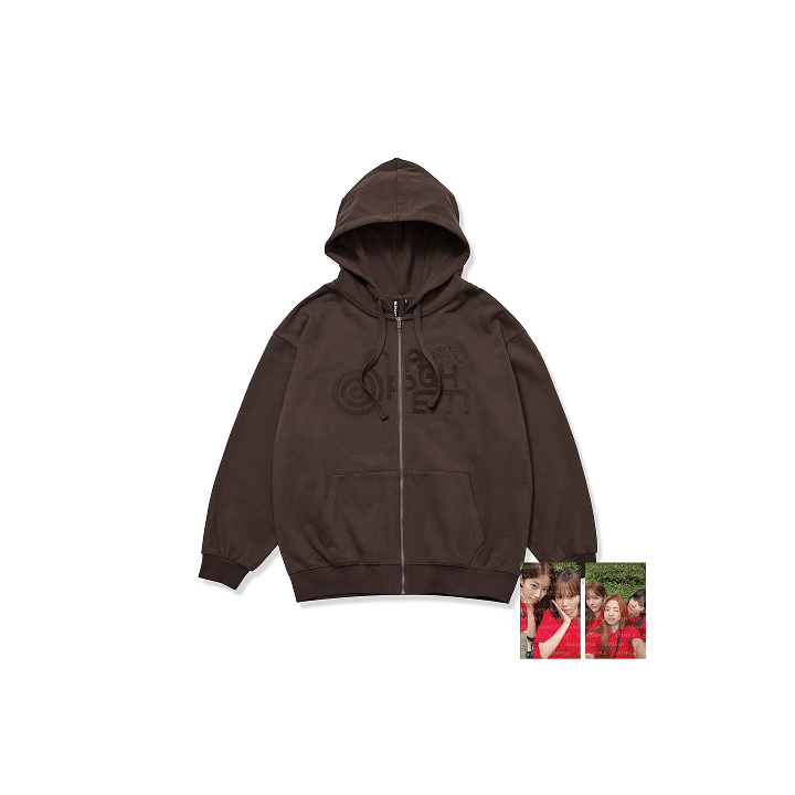 LE SSERAFIM GR8 コラボ商品 ZIP-UP HOODIE Mサイズ GR8 COLLABORATION ZIP-UP HOODIE | GR8