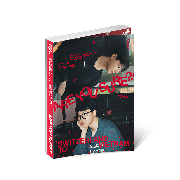 アイドル BTS Jimin JungKook AreYouSure PHOTOBOOK BTS] Jimin x Jung Kook Season 2 Photobook – krmerch