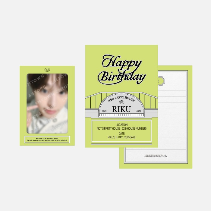 NCT] NCT Wish : Riku : 2025 Artist Birthday MD – krmerch