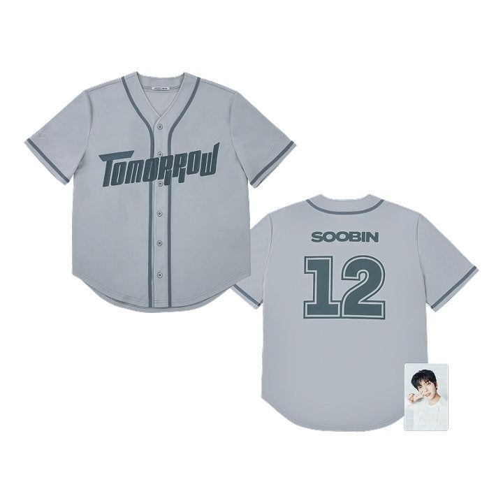 TXT ヒュニンカイ act:tomorrow ユニフォームシャツ トレカ付き TXT - [ACT : TOMORROW] WORLD TOUR IN U.S. OFFICIAL MD Jersey
