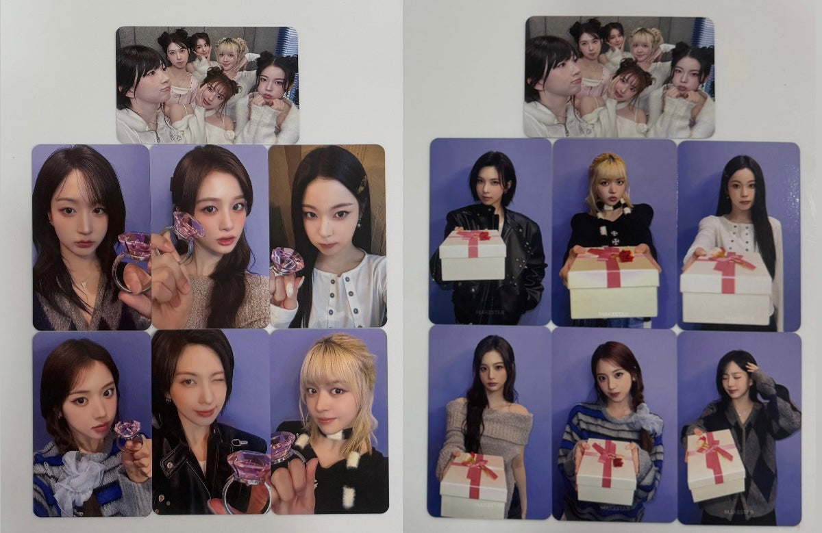 NMIXX makestar バレンタイン 当選者　限定 へウォン　希少 LUCKY DRAW EVENT] [NMIXX] Blue Valentine : Makestar Fansign POB