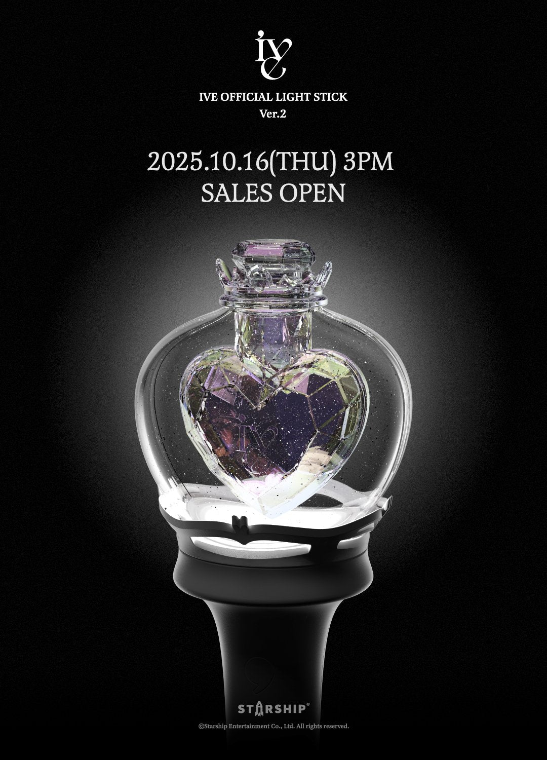 iVE OFFICIAL LIGHT STICK VER2 バージョン2 IVE] Official Lightstick Version 2 – krmerch