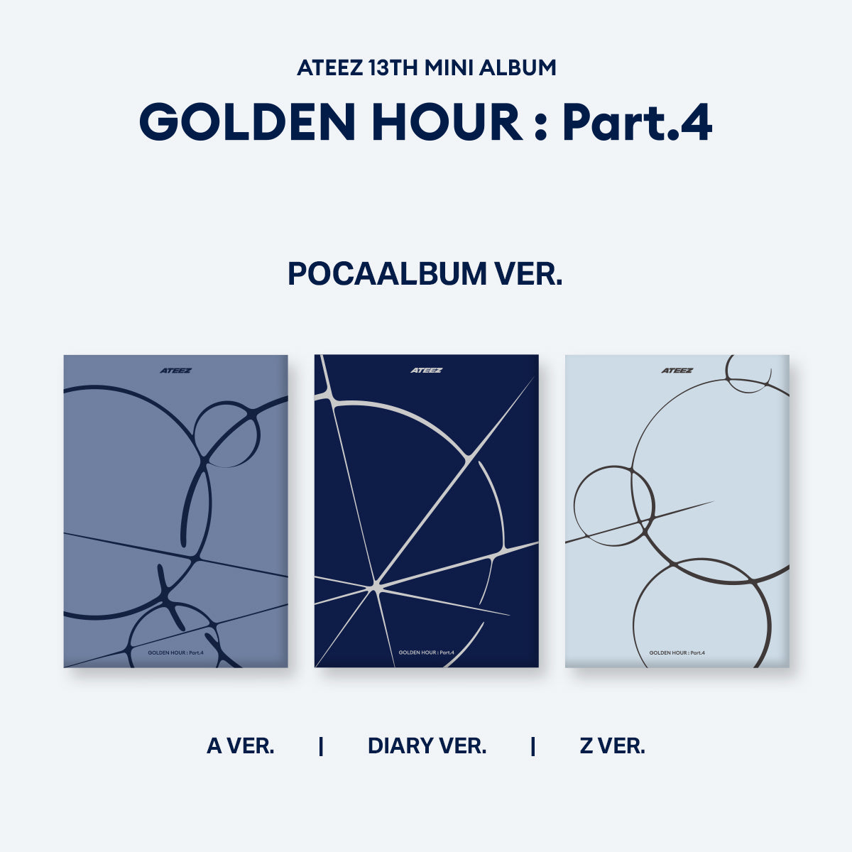 ATEEZ] Golden Hour Pt.4 : Poca Album Ver – krmerch