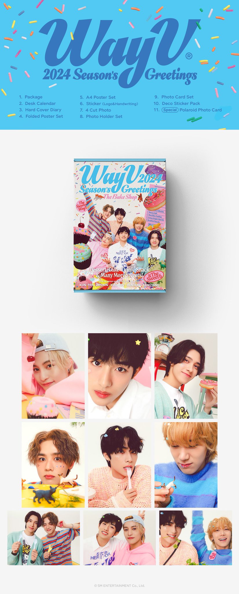【新品未開封】WayV-2024 SEASON’S GREETINGS シーグリ WAYV] 2024 Seasons' Greetings – krmerch