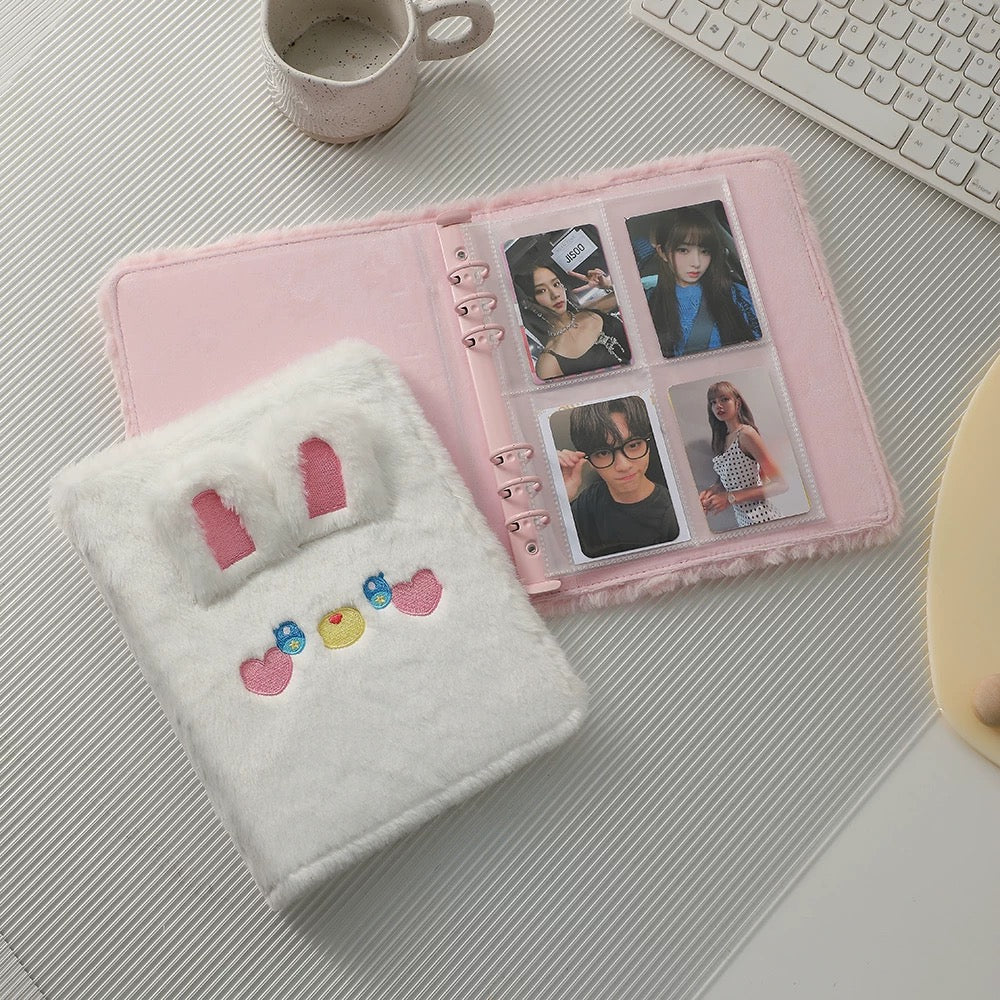 A5 Animal Fluffy Photocard Binder