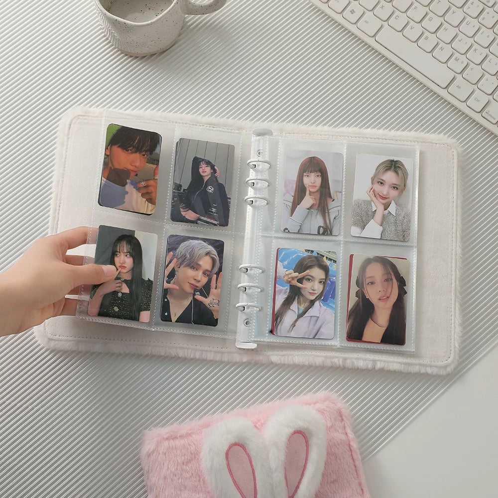 A5 Animal Fluffy Photocard Binder