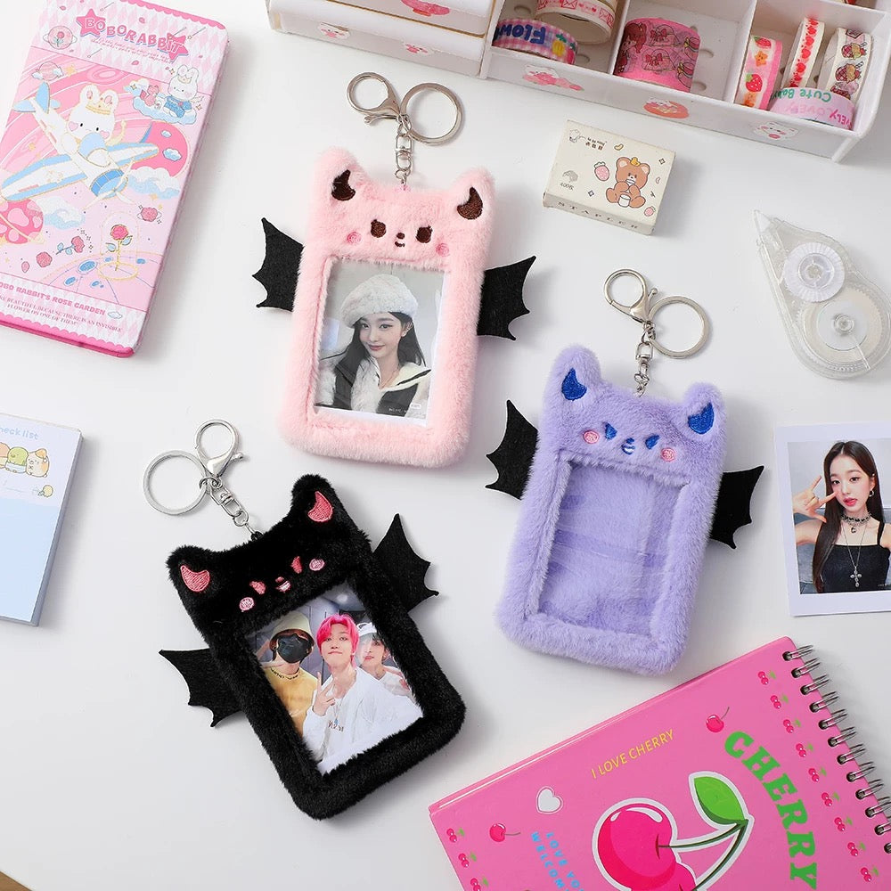 Fluffy Devil Photocard Holder