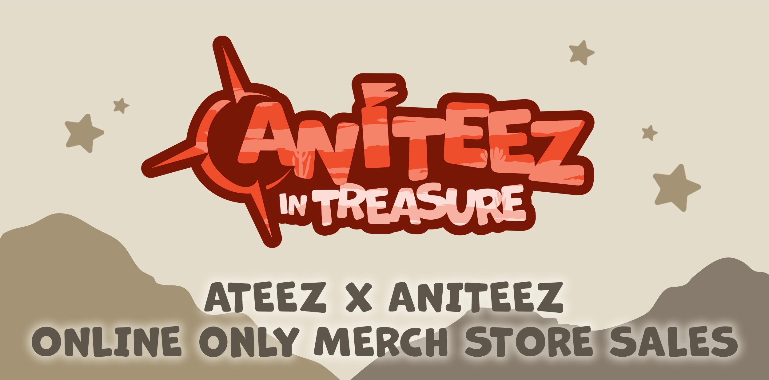 ATEEZ×ANITEEZ TREASURE YUNHO ATEEZ ANITEEZ In Treasure POP UP Store Official MD Light