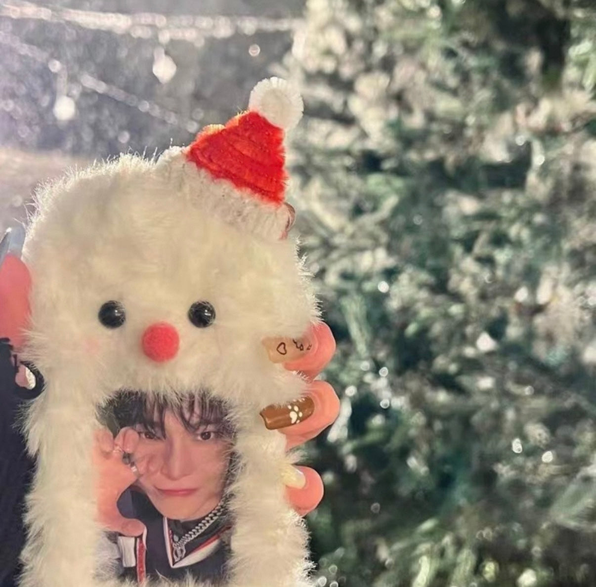 Fluffy Winter Photocard Holder