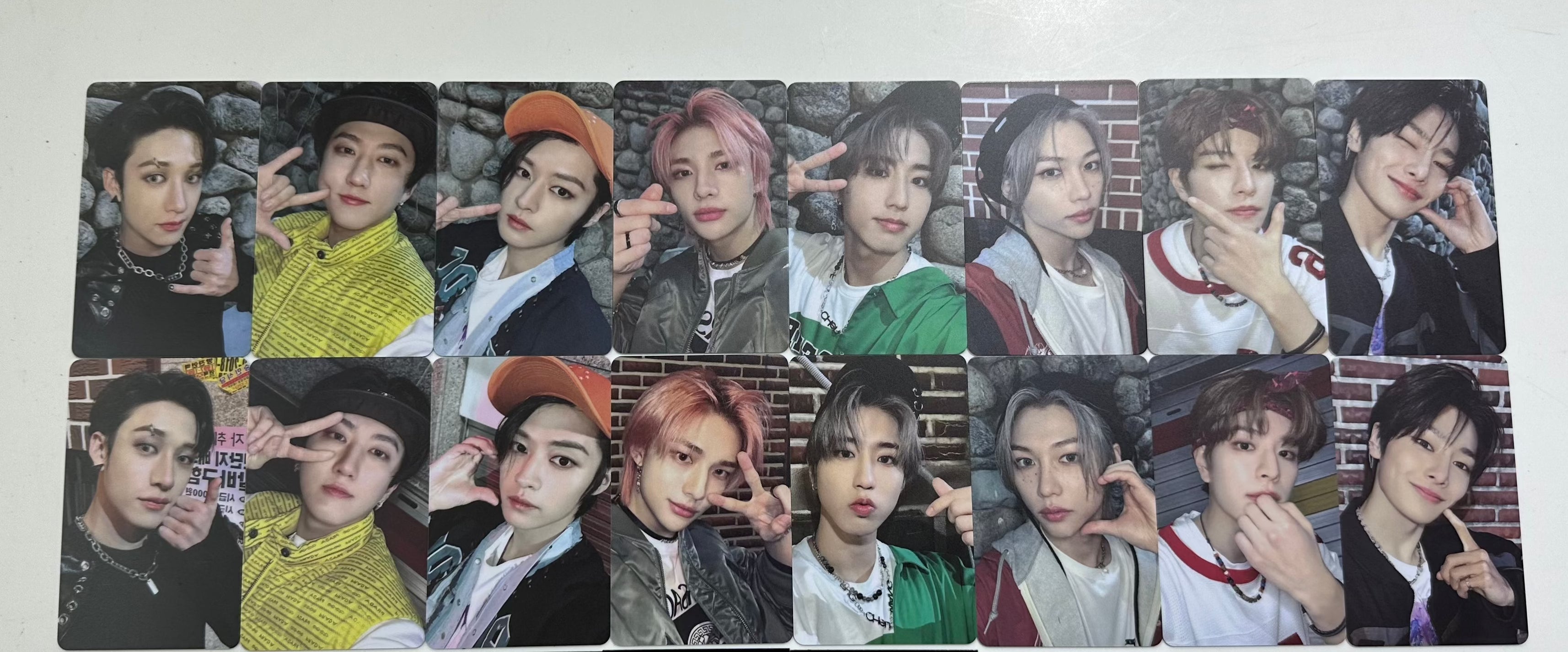 STRAY KIDS 5-STAR POP-UP STORE Exhibition stamp Behind-the-scene Photocard