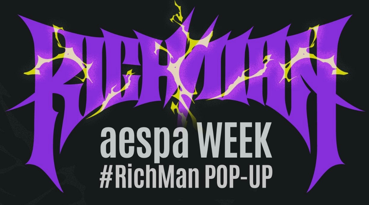 AESPA] Rich Man WEEK : Pop Up MD – krmerch
