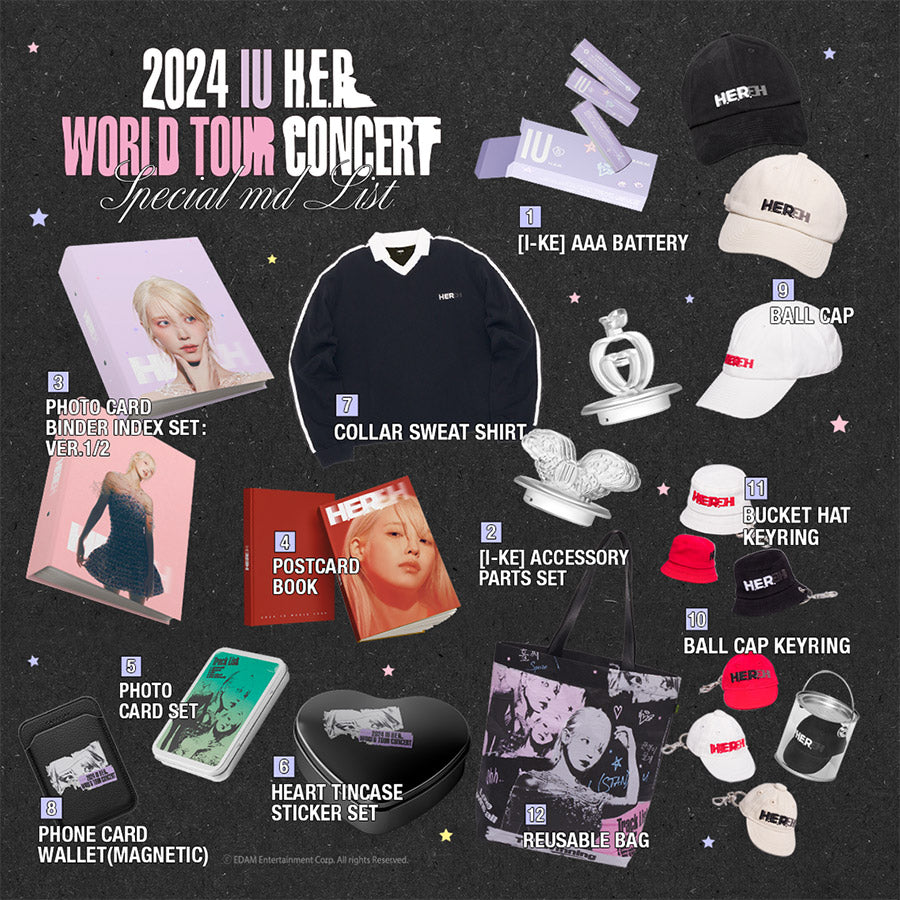 [IU] 2024 IU H.E.R World Tour Concert MD krmerch