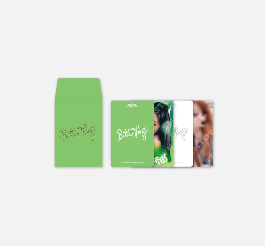 aespa トレカ better things aespa Better Things SMTOWN OFFICIAL MD PHOTOCARD RANDOM