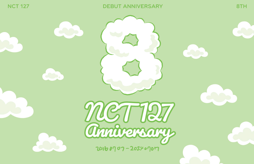 NCT] NCT 127 : 8th Anniversary MD – krmerch