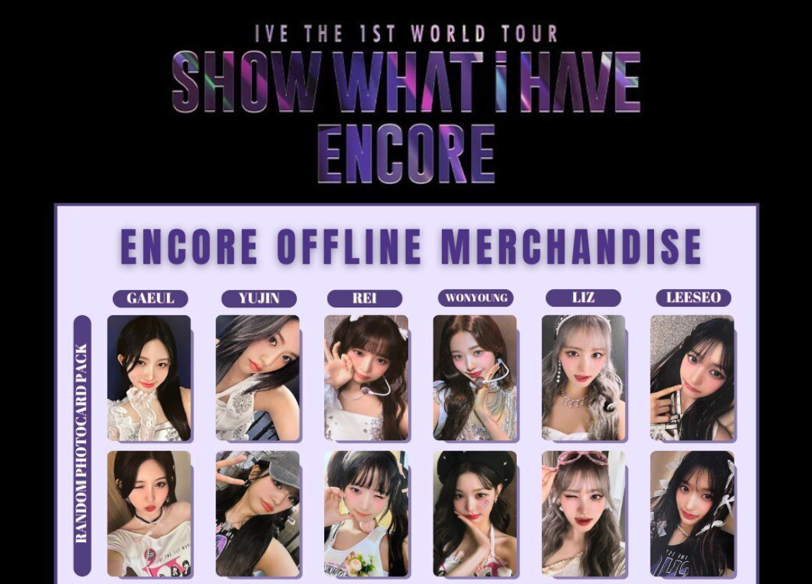 IVE] Show What I Have Encore : Official MD : Random Photocard Pack