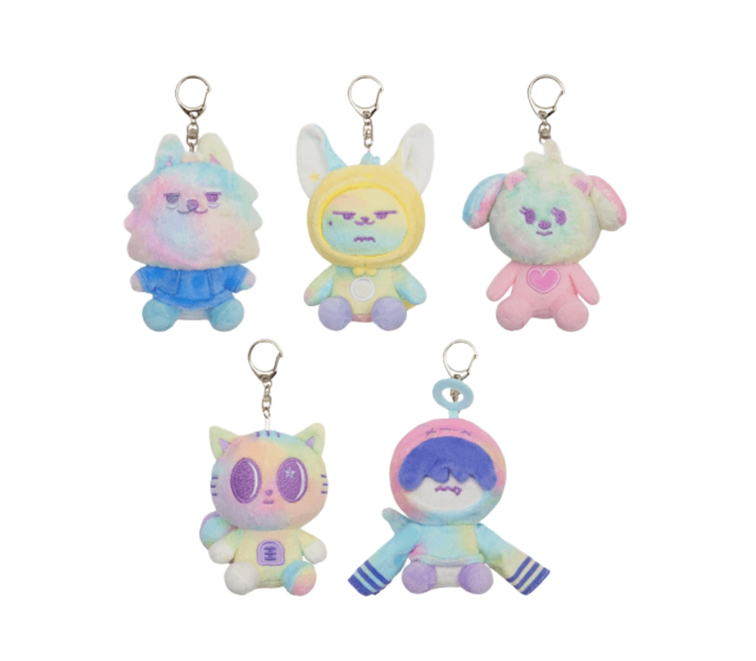 TXT PPULBATU ヨンモン レインボーキーリング TXT] PPULBATU X SANCTUARY RAINBOW PLUSH KEYRING – krmerch
