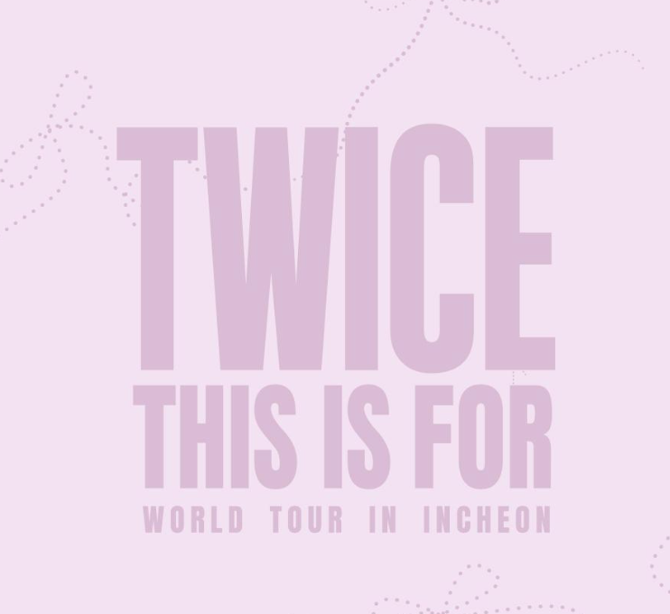 TWICE] This Is For : World Tour In Incheon : Official MD – krmerch