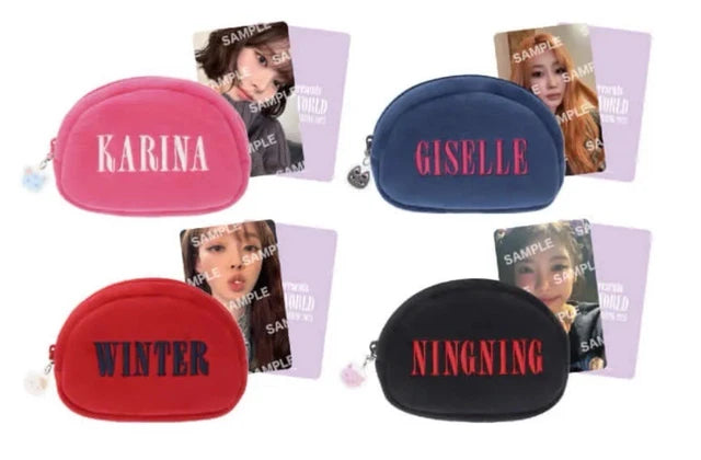 新品未開封 aespa JAPAN FANMEETING カリナ ポーチ ペンミ AESPA] 2025 Japan Fanmeeting : To My World : Mirror Pouch – krmerch