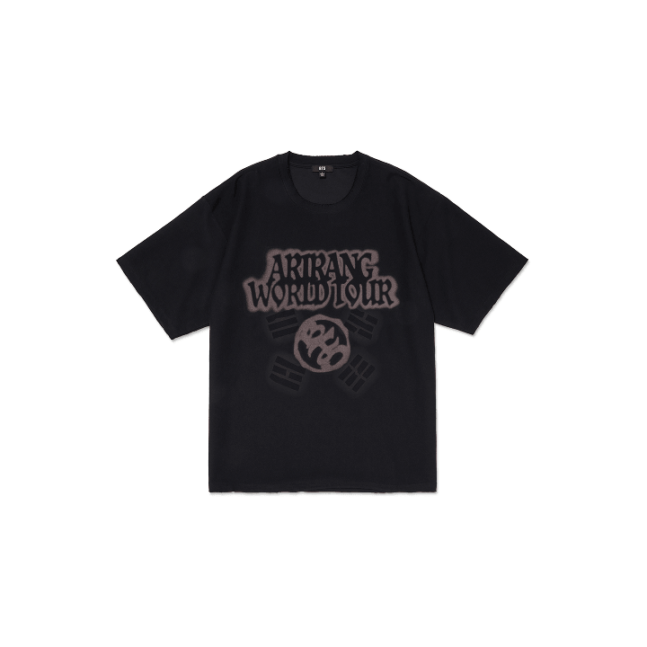 BTS] World Tour : Arirang : S/S Tour T-Shirt (Black) – krmerch