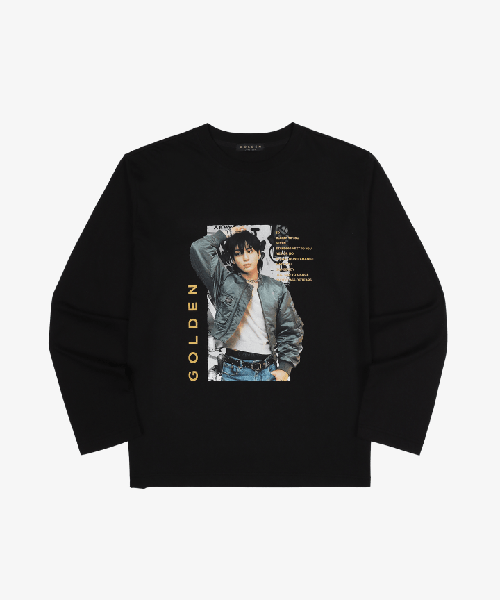 BTS] Jungkook : Golden : L/S T-Shirt – krmerch