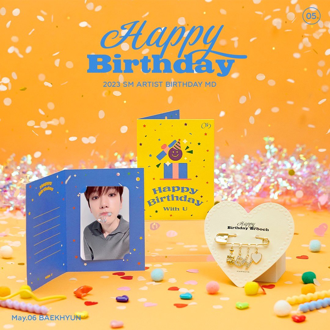 EXO] Baekhyun : Artist Birthday Card – krmerch