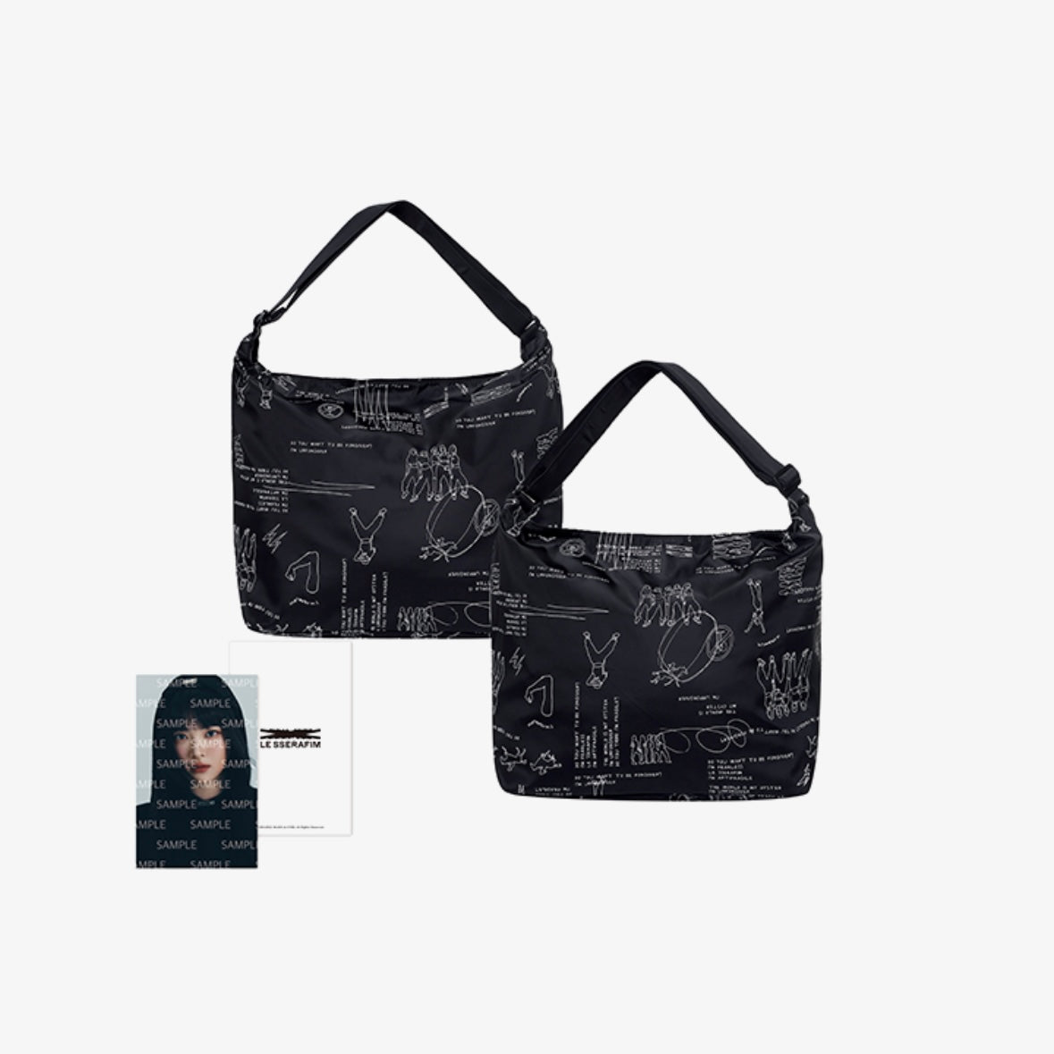 アイドルグッズ LE SSERAFIM - LE SSERAFIM 2023 S/S Oversize Bag LE SSERAFIM] 2023 S/S Pop Up : Oversized Bag – krmerch