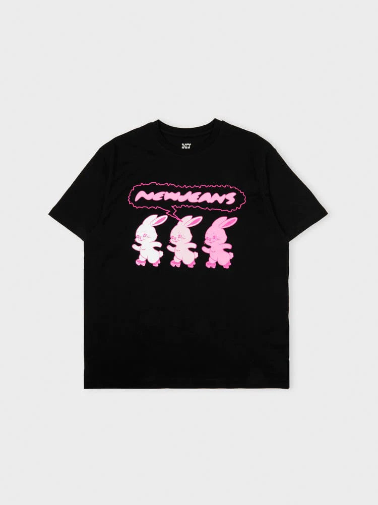 NEWJEANS] Bunini Short Sleeve T-Shirt (Black) – krmerch