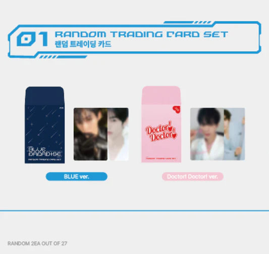 ZEROBASEONE] Blue Paradise : Pop Up Store : Random Trading Card