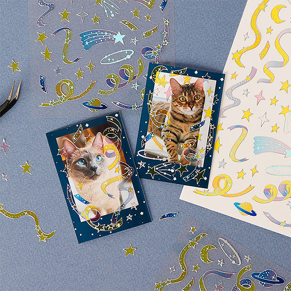 Deco Hologram Stickers