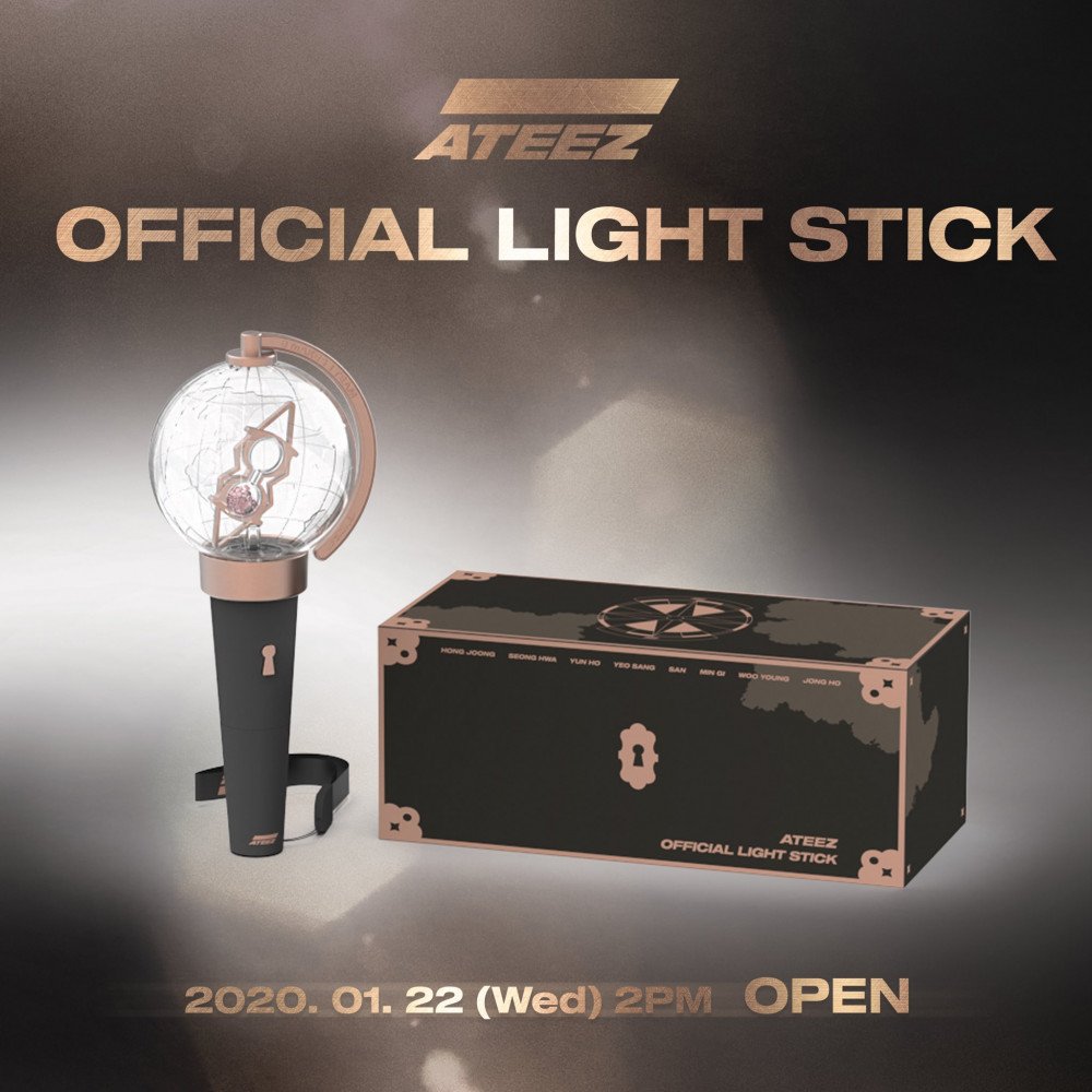 official ateez lightstick