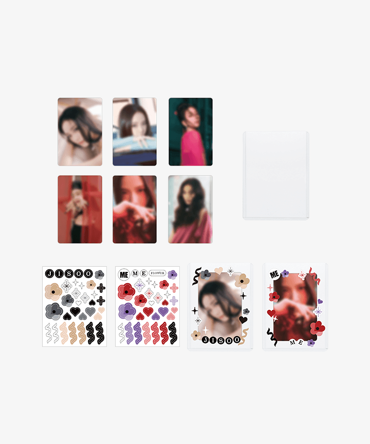 BLACKPINK] Jisoo : Me : Photo Card Deco Kit – krmerch