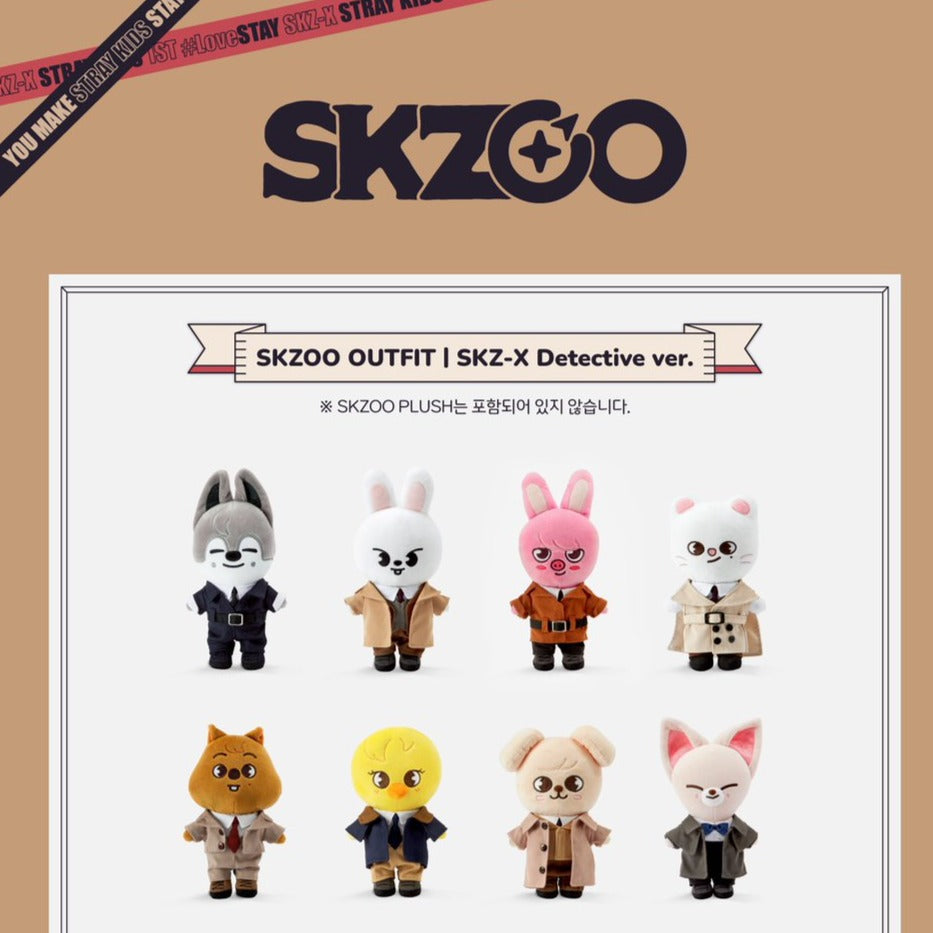 STRAY KIDS] SKZOO OUTFIT : SKZ-X Detective Ver. – krmerch