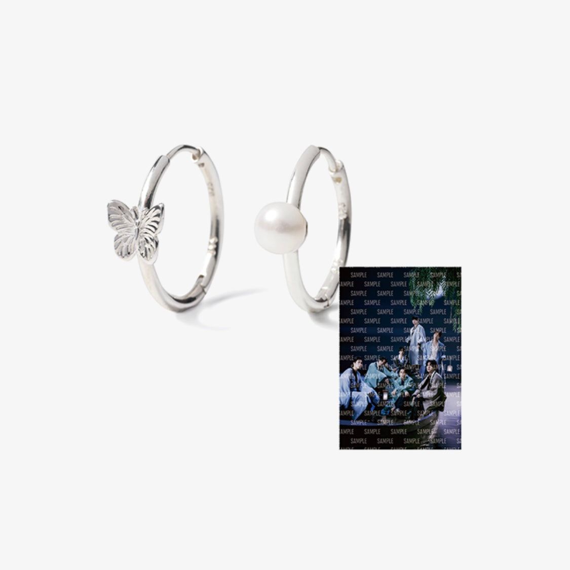 [BTS] Dalmajung 2022 Earrings (Silver) krmerch