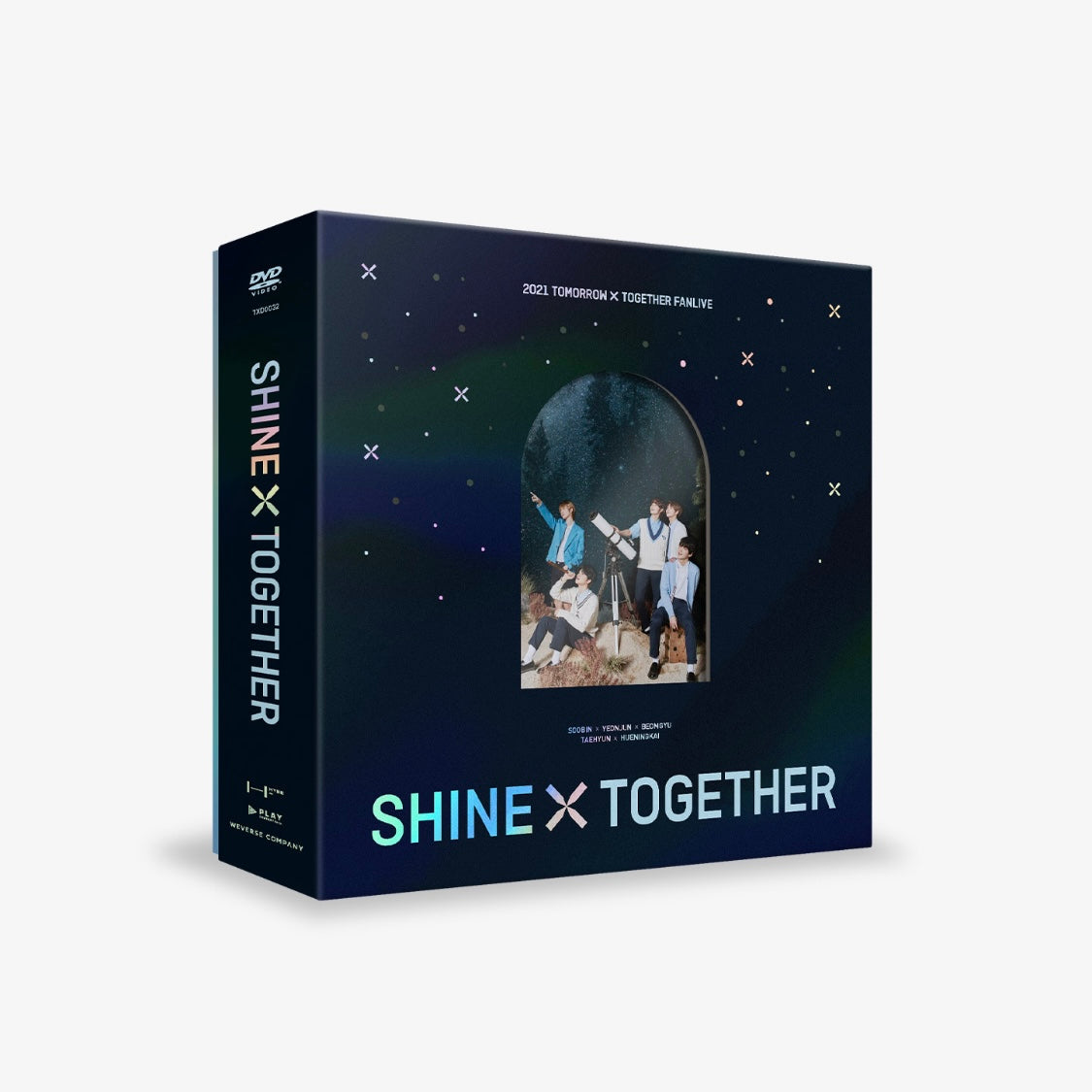 K-POP・アジア 2021 TXT FANLIVE SHINE X TOGETHER TXT] 2021 TXT Fanlive Shine X Together DVD – krmerch