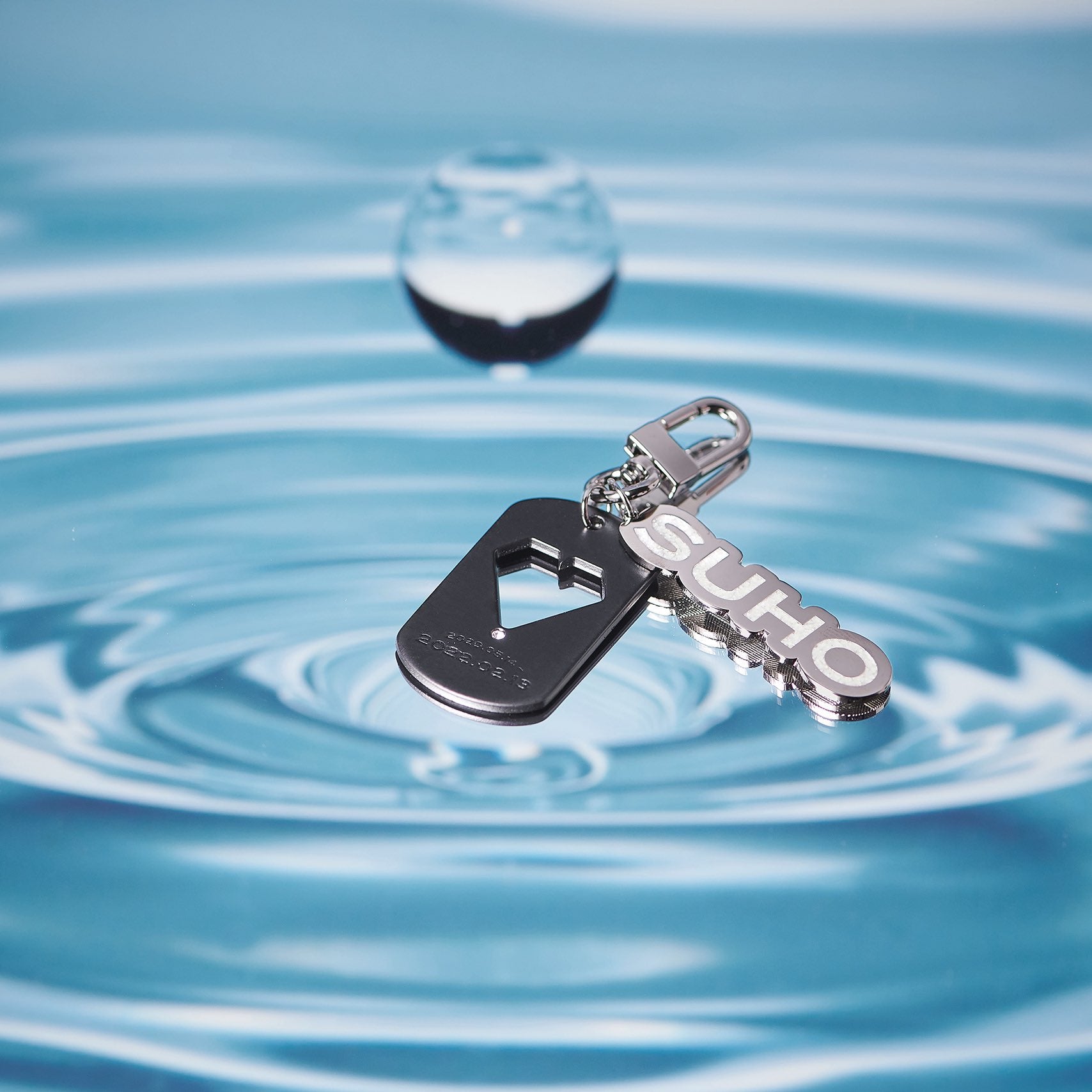 EXO] Welcome Back Set : Suho : Necklace & Tag Keyring – krmerch