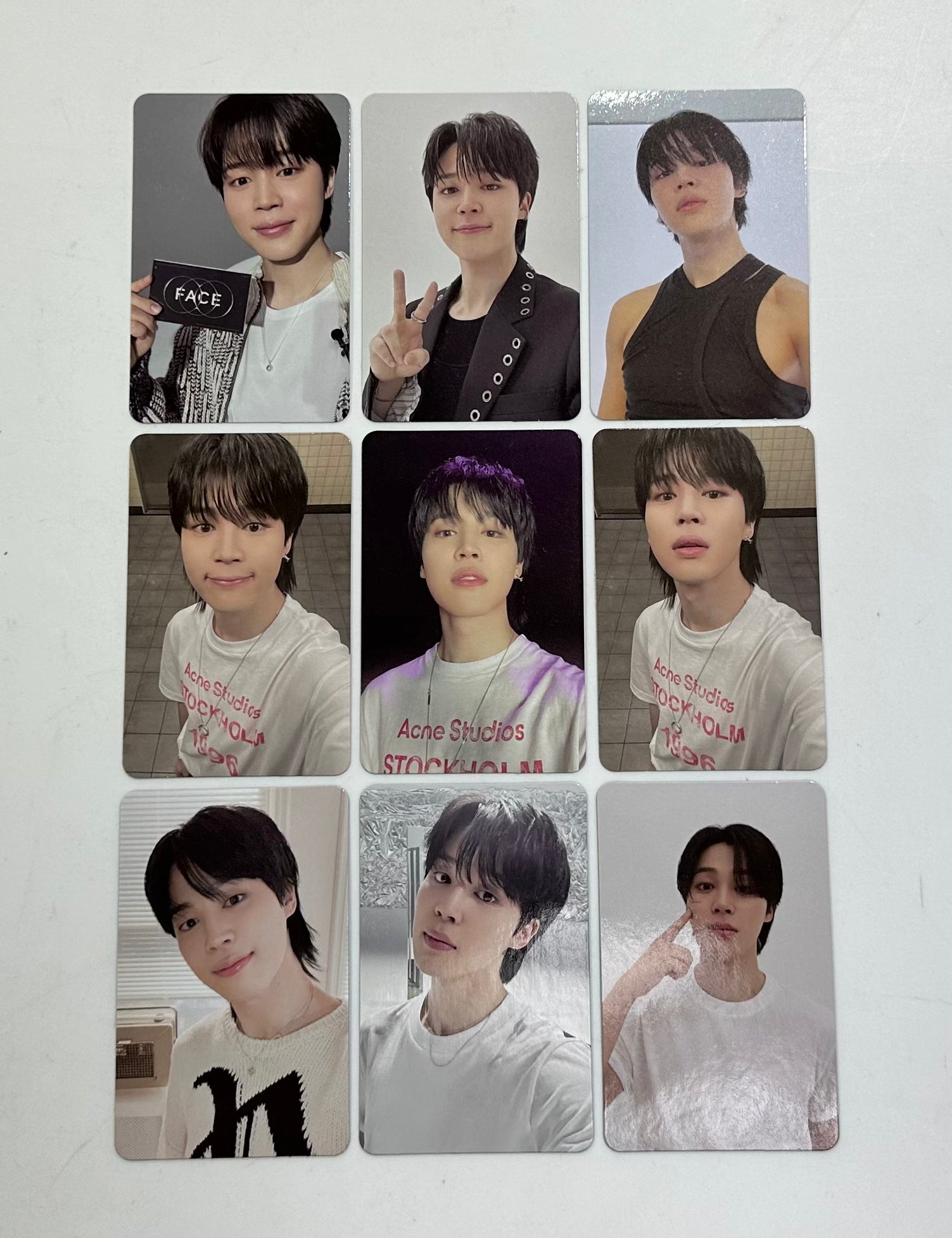 BTS JIMIN FACE SOUNDWAVE Official LUCKY DRAW PHOTO CARD