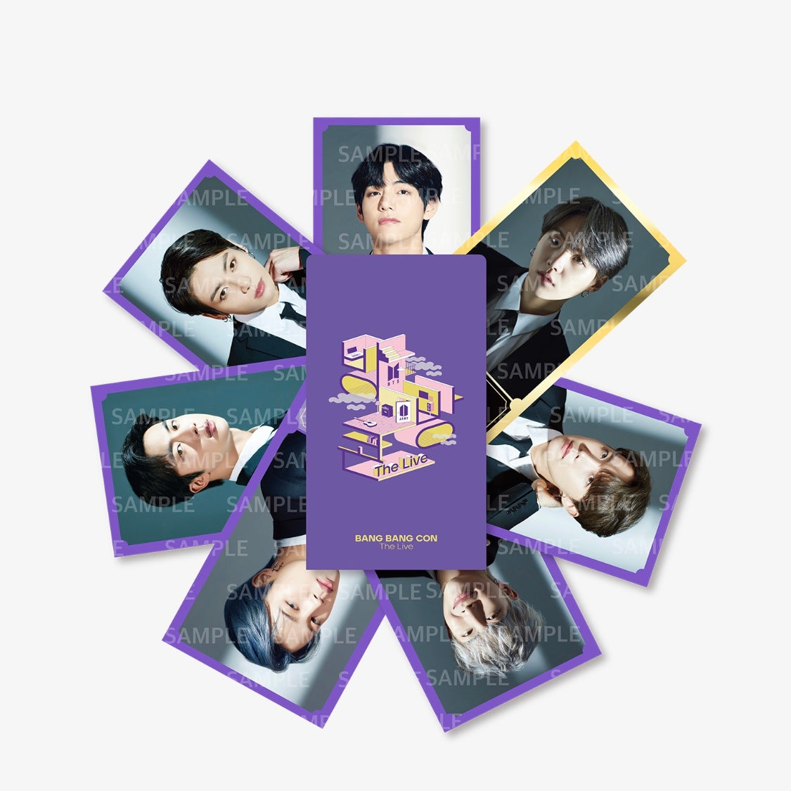 BTS] Bang Bang Con The Live : Message Photo Set – krmerch