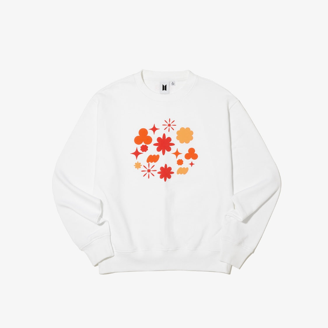 アイドル BTS PERMISSION TO DANCE ICON SWEATSHIRT BTS] Permission To Dance On Stage : Icon Sweatshirt (White