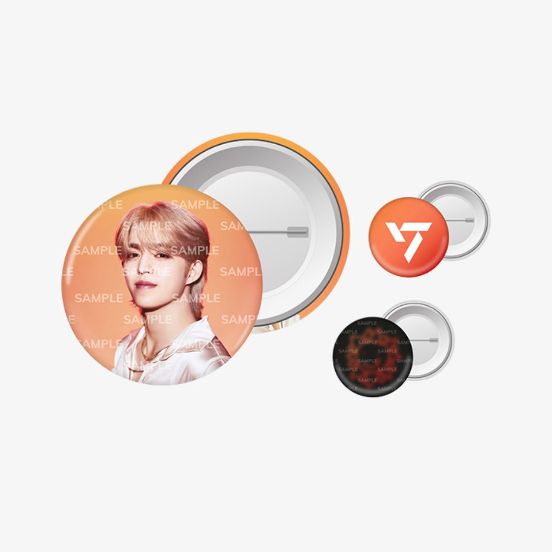 SEVENTEEN] Be The Sun : Badge Set – krmerch