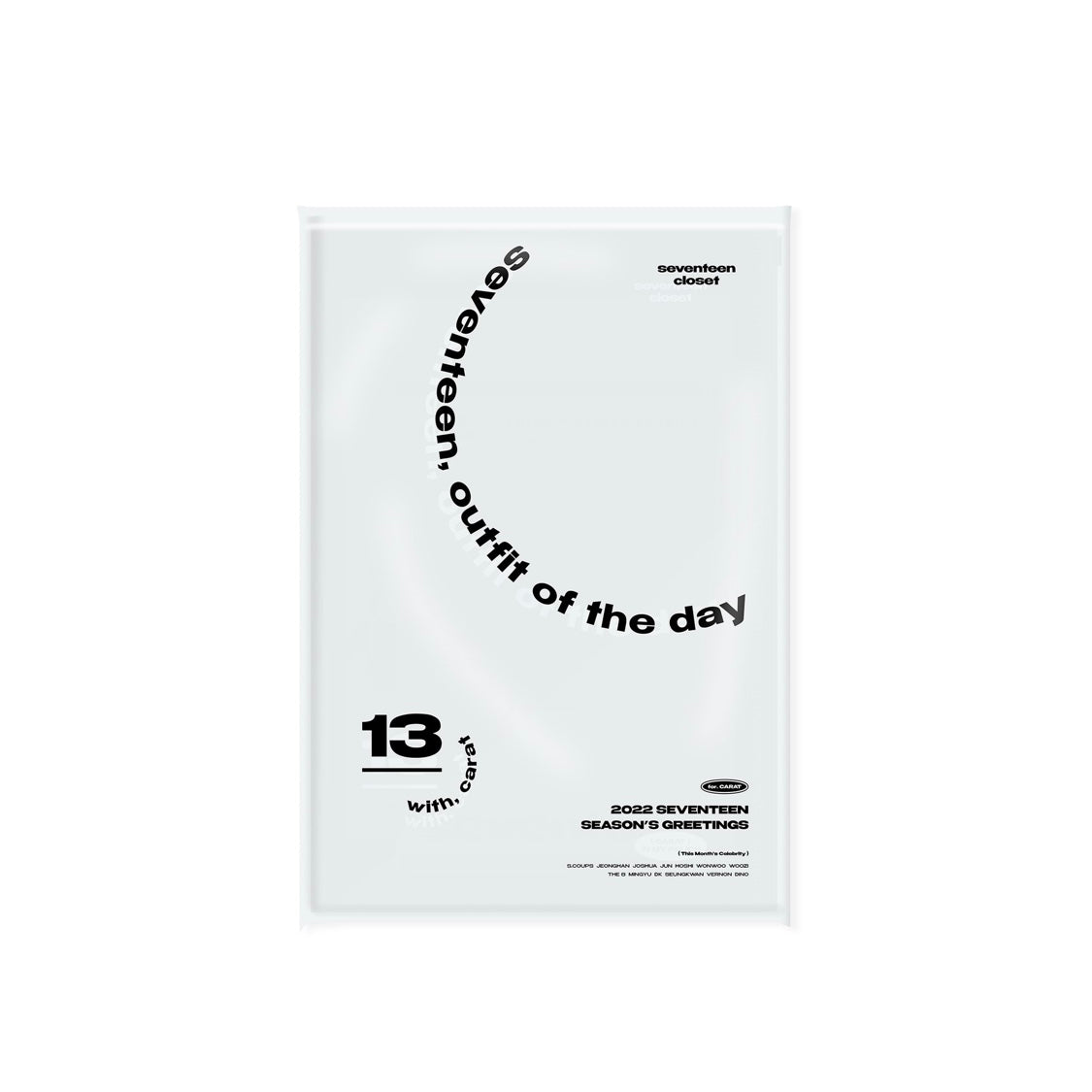 アイドル SEVENTEEN Seasons greeting 2022 SEVENTEEN] 2022 Season's Greetings – krmerch